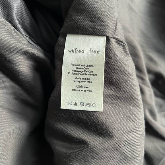Aritzia Wilfred genuine leather jacket - Picture 5 of 6